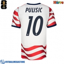 Fotballdrakt Herre Forente stater Christian Pulisic #10 Hjemmedrakt VM 2026 Kortermet